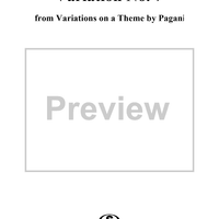 Paganini Variations, No. 7