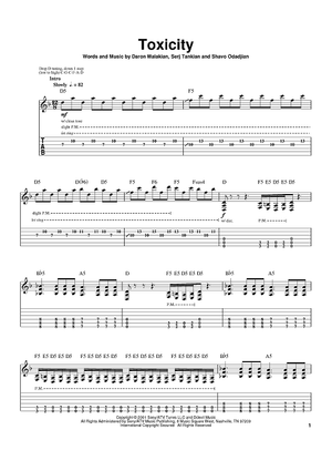 System of down toxicity 2025 tab