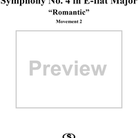 Symphony No. 4 in E-flat Major (Romantic), Movt. 2