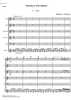 Spring in the Desert - Score