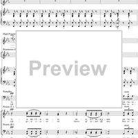 Grand Scene of the Consecration, and First Finale from "Aida", Act 1 - Score