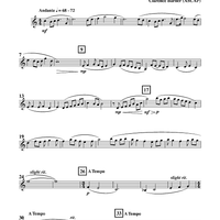 Valedictory - Clarinet 1 in Bb