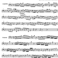 Sonata g minor Op. 1 No. 2 HWV 360 - Bass