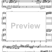 Concerto D Major - Score