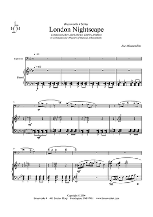 London Nightscape - Piano Score