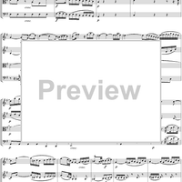 Quartet No. 20, Movement 3 - Score