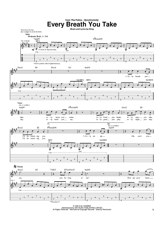 Every Breath You Take