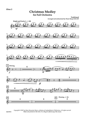 Christmas Medley - Oboe 2