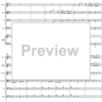 Brandenburg Concerto No. 5: Allegro - Score