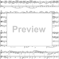 String Quartet No. 10 in E-flat Major, Op. posth. 125, No. 1 - Score