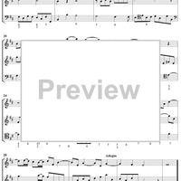 Trio Sonata in D Major, Op. 3, No. 2 - Score