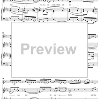 "Hochgelobter Gottessohn", Aria, No. 2 from Cantata No. 6: "Bleib' bei uns, denn es will Abend werden" - Piano Score