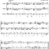 Trio Sonata in C Major, op. 2, no. 3