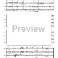 Salutation For Four Trumpets - Score