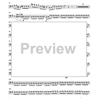 Brandenburg Concerto No. 6 - for Cello Sextet - Cello 4