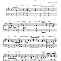 Londonderry Air - Keyboard or Guitar