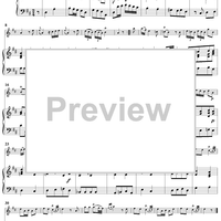 Flute Sonata in D Major, Op. 2, No. 5 - Piano Score