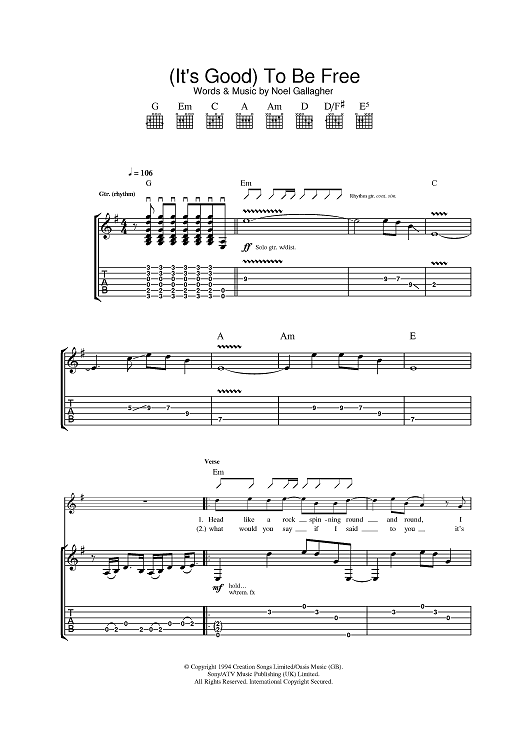 (It's Good) To Be Free