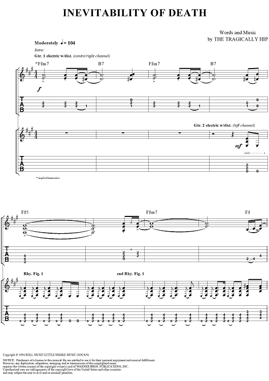 Inevitability of Death