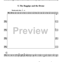 Five Pieces From "The Battell" - Trombone 3