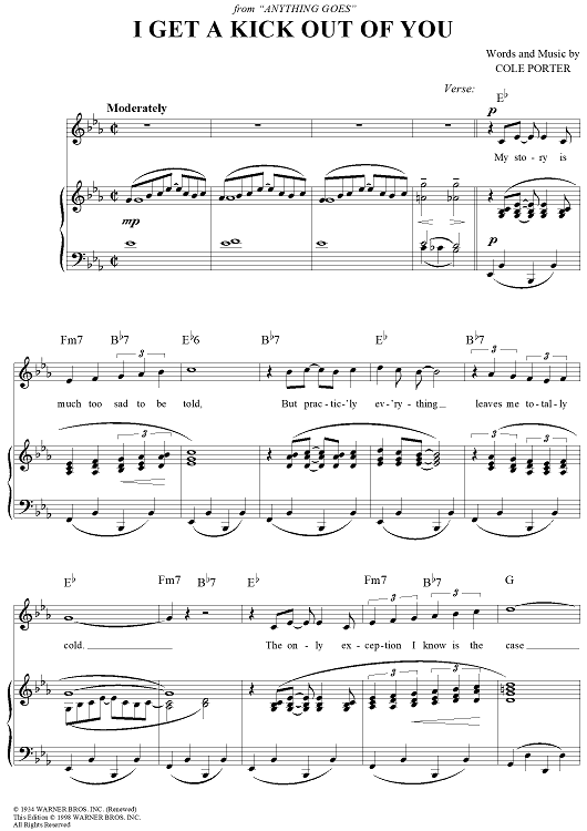 I Get a Kick Out of You