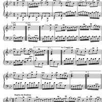 Pièces de clavecin  6th ordre, Les Bergeries