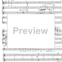 Canto dell'erba secca - Score