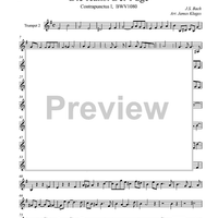 Die Kunst Der Fuge - Trumpet 2