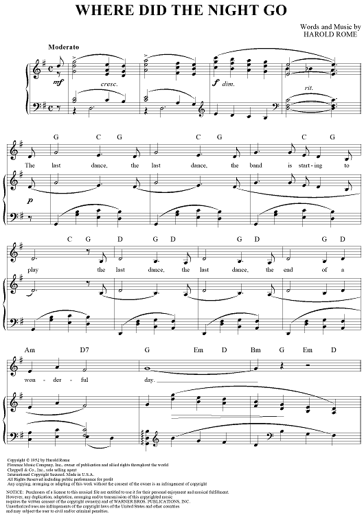 Where Did the Night Go