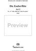 "Alles fühlt der Liebe Freuden", No. 13 from  "Die Zauberflöte", Act 2 (K620) - Full Score