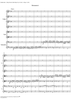 String Octet, Op. 20, Movement 4 - Score