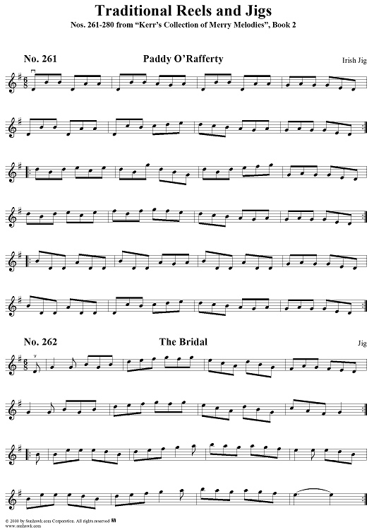 Nos. 261-280: Reels and Jigs