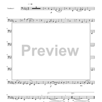 Two Madrigals, Vol. 2 - from Morley's "First Book of Madrigals to 4 Voices" (1594) - Trombone 4