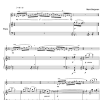 On Misty Thoughts and Sunlit Morns - Piano Score