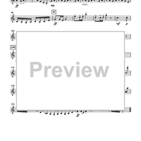 Le Tombeau de Couperin for Oboe and String Quartet - Violin 1