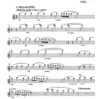 6 canzoni andaluse (6 andalusian songs) - Flute