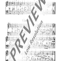 12 Choräle - Piano Score