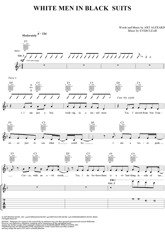 White Men in Black Suits