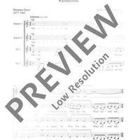 Reiselied - Choral Score