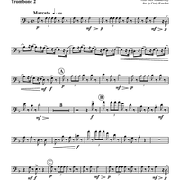 Suite from ''The Nutcracker''. Marche - Trombone 2
