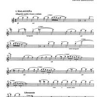 6 canzoni andaluse (6 andalusian songs) - Flute