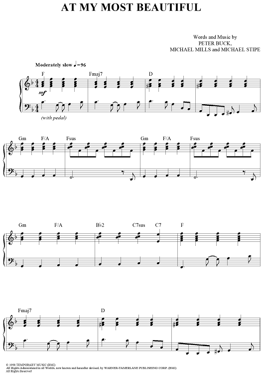 At My Most Beautiful