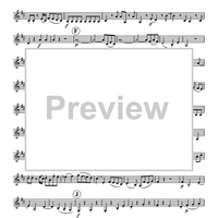 First Movement from Quartet No. 4 in C (K. 157) - Clarinet 3 in Bb