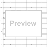 Suite No. 1 in D minor (d-moll). Movement II, Divertimento - Full Score