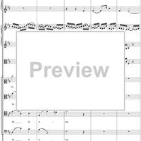 Chorus from Cantata no. 113  ("Herr Jesu Christ, du höchstes Gut") - Full Score