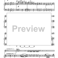 Variations for Trumpet and Piano - Piano