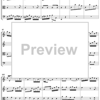 Sonata No. 4 in C major - Score