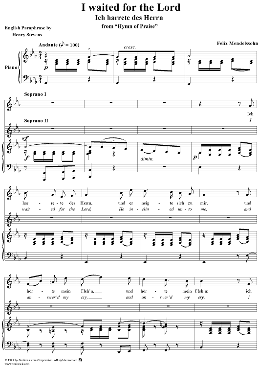 I Waited for the Lord