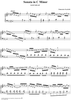 Sonata in C minor, K115