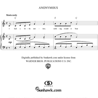 I Had a Little Nut-Tree